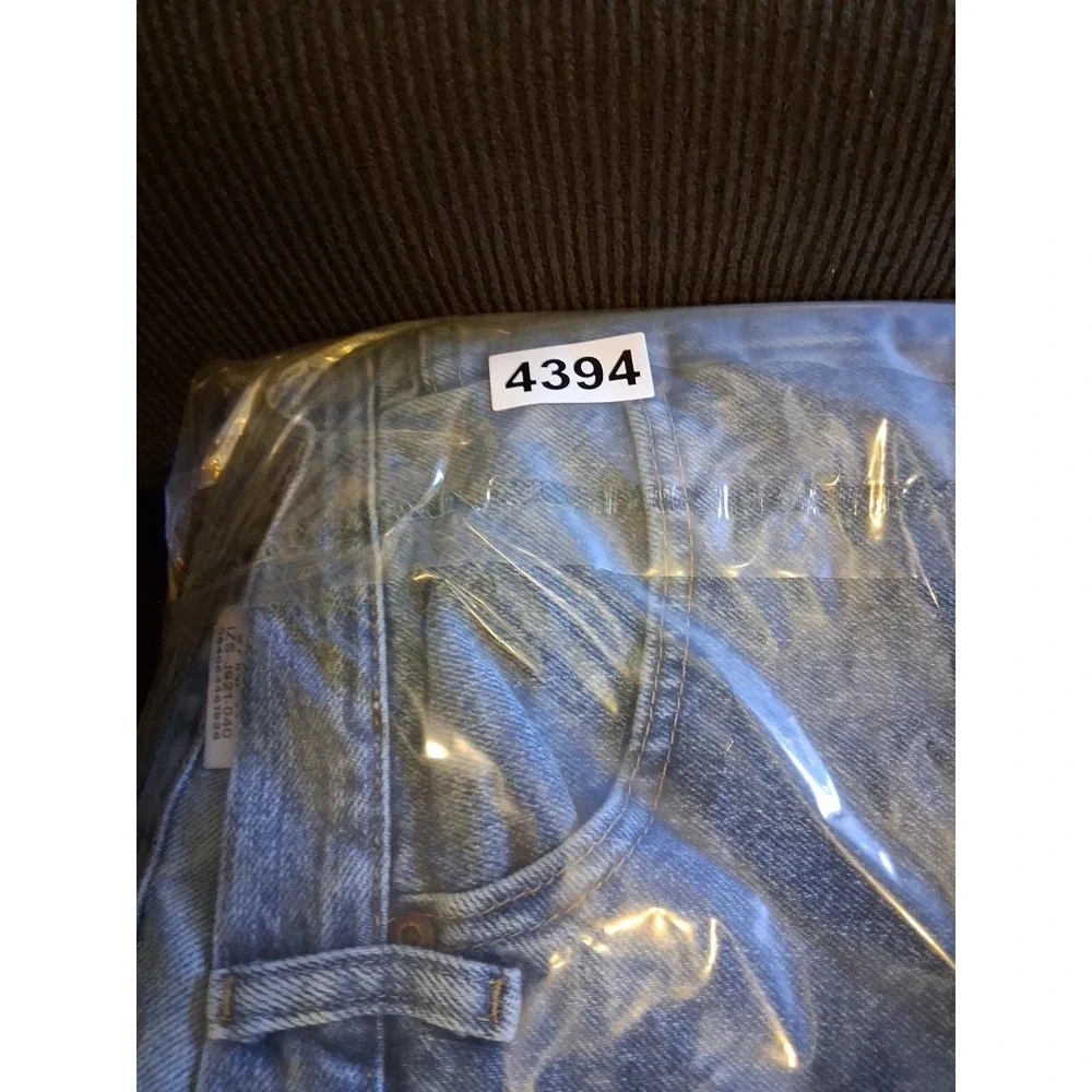 Wrangler Jeans Mens 38x29 Blue Cotton Relaxed Fit Mid Rise Medium Wash‎ Straight